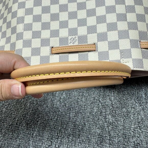 Louis Vuitton Girolata White Damier Azur Canvas Satchel Bag fbcco1325-102125 - Picture 10 of 16